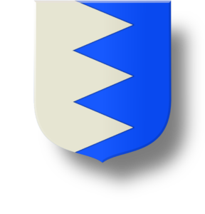 Blason et armoiries famille de Chaussecourte