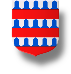 Blason et armoiries famille de Coucy