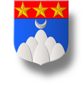 Blason et armoiries famille Daruty