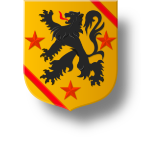 Blason et armoiries famille d'Halluin