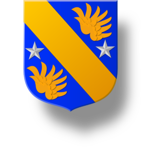 Blason et armories famille de La Bussière