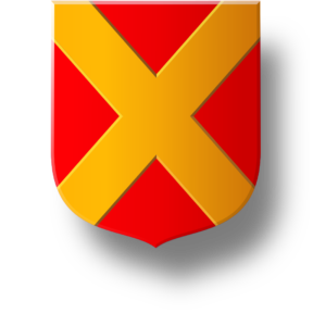 Blason et armoiries famille du Croisier