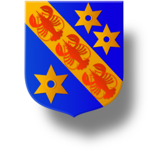 Blason et armoiries famille d'Esrots