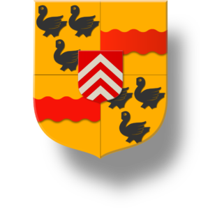 Blason et armoiries famille de Faverges de Rebé