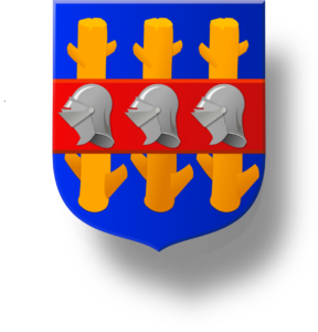 Blason et armoiries famille Marin de Chanaz