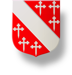 Blason et armoiries famille de La Meth