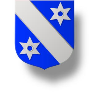 Blason et armoiries famille du Rocher de Saint-Riveul